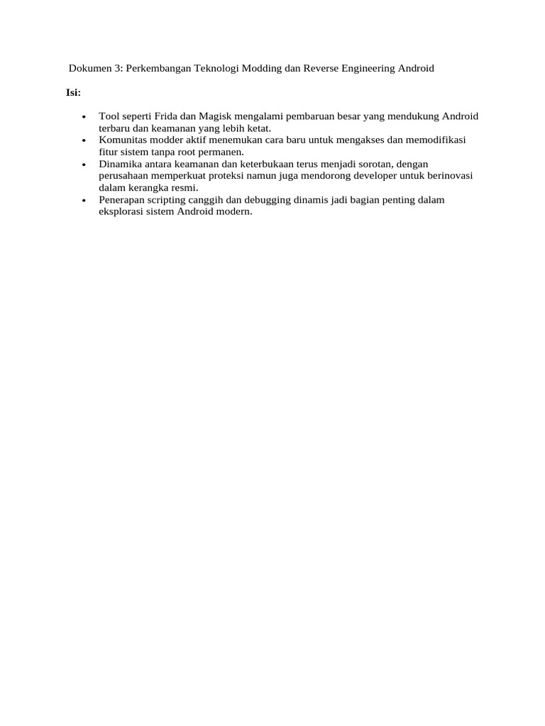 Modding dan Reverse Engineering Android 2023 | PDF