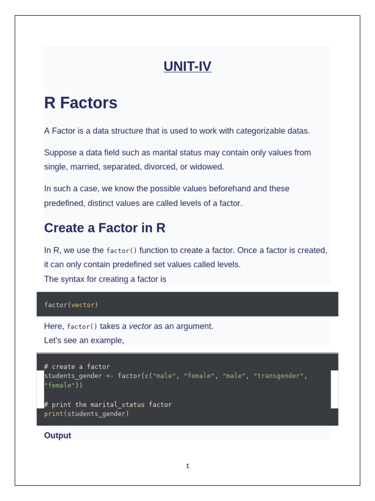 RP Unit-Iv | PDF | Computer Programming