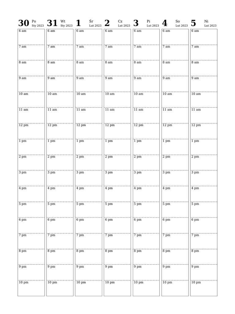 Weekly 2023 2 A4 P 0 PL | PDF