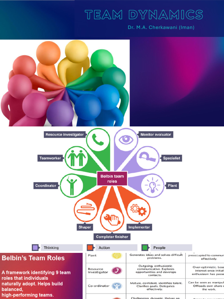 Belbin's Team Roles for Team Balance | PDF