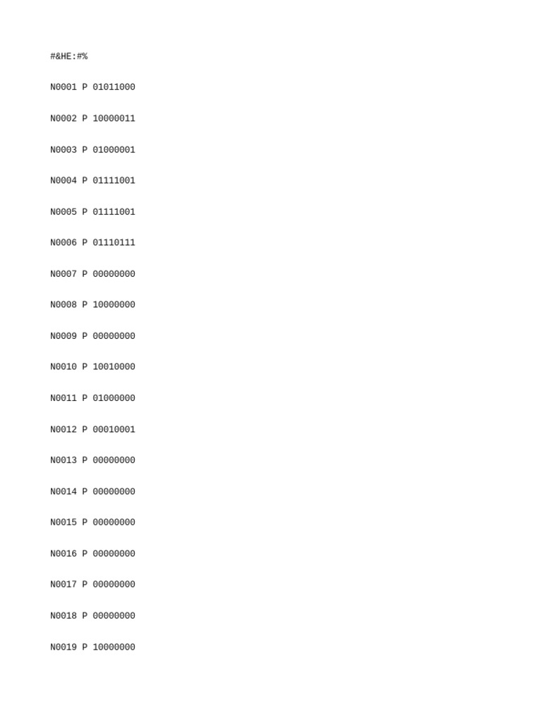 Binary Data Analysis Report | PDF