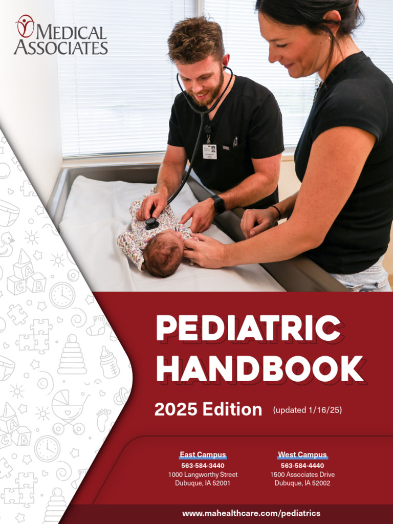 Clinic - PDFs 2025 Pediatric Handbook | PDF | Vaccines | Infants