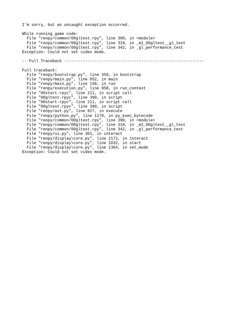 Traceback | PDF