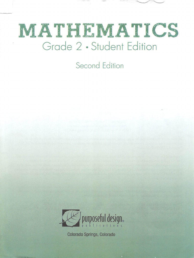 Purposeful Design - Mathematics SE 1 | PDF