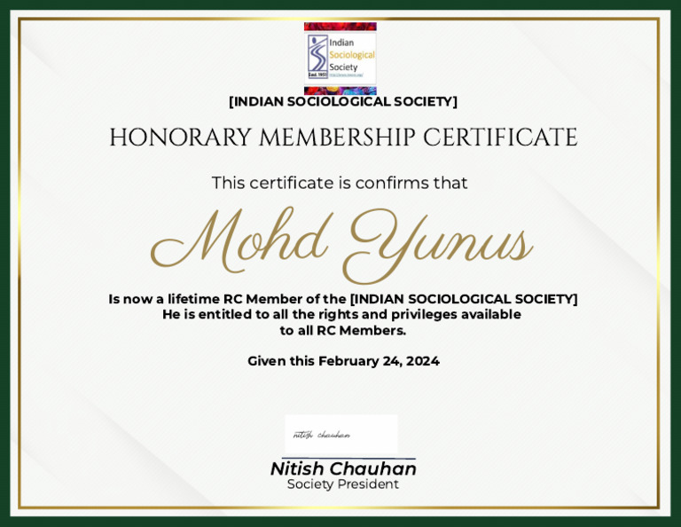 Iss Certificate | PDF