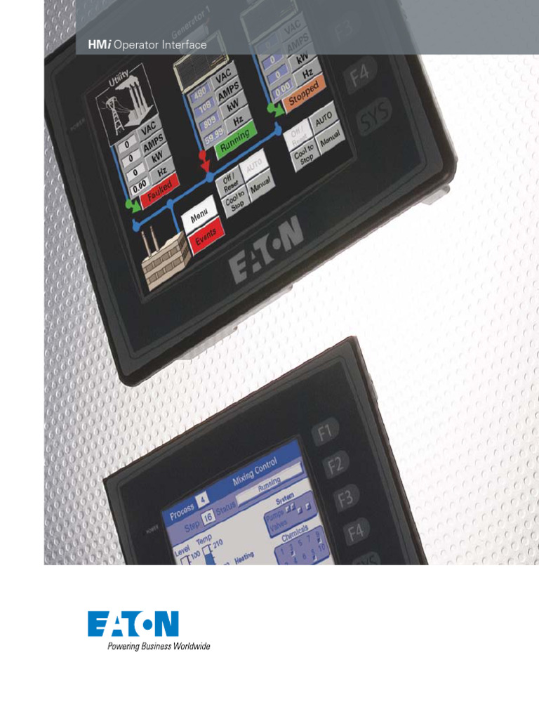 Eaton HMi Operator Interface Solutions | PDF | User Interface ...