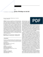 Ultimate Bearing Capacity of Footings On Coal Ash (2005) GranularMatter