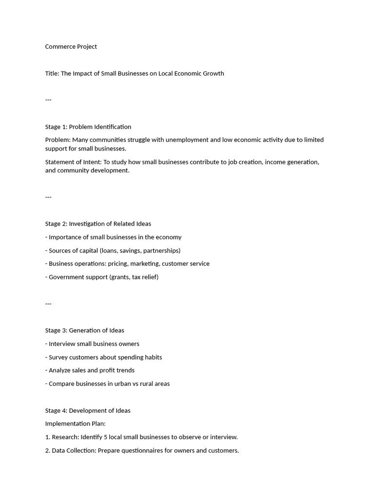 Emmaeh Projeect Ecoe | PDF