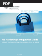 Download iOS 5 Hardening Configuration Guide - Australian DoD Intelligence  Security by aynoneemouse SN89239369 doc pdf