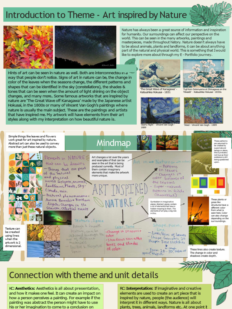 Art Inspired by Nature: A Creative Exploration | PDF | Ukiyo E ...