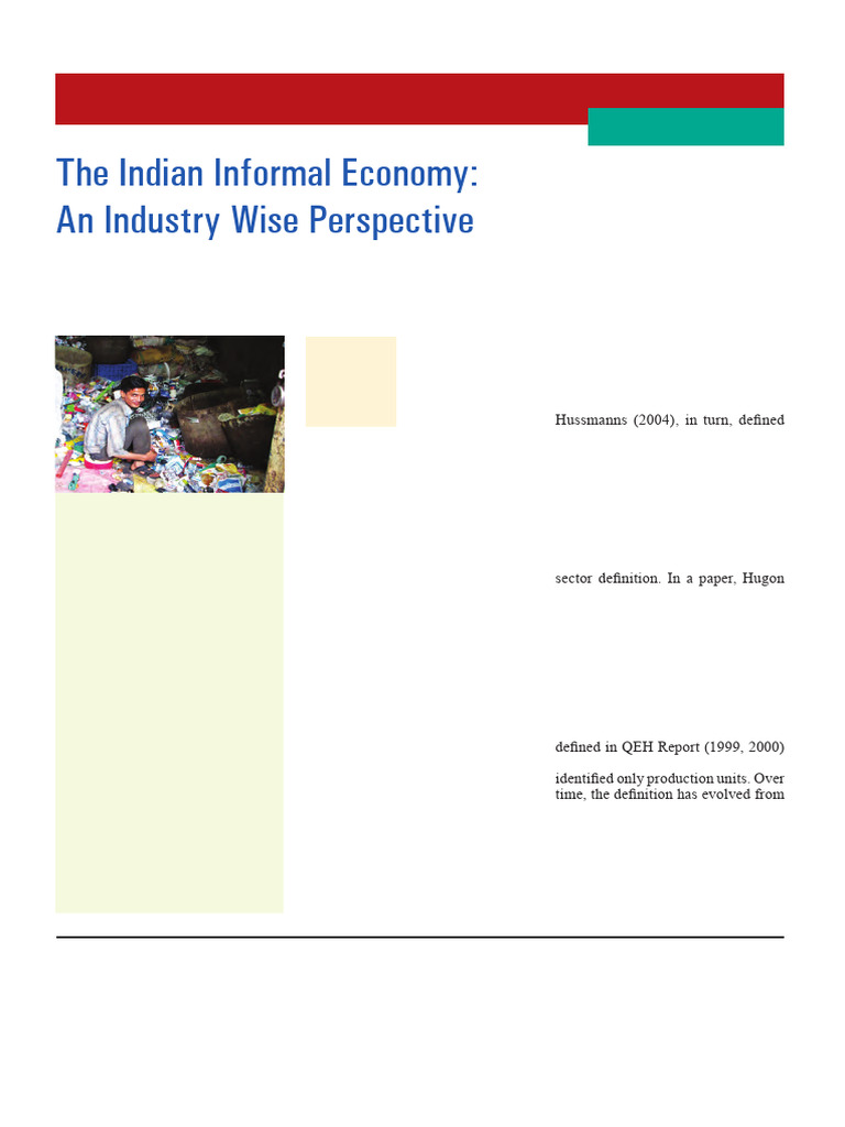 Understanding India's Informal Economy | PDF | Audit | Fraud