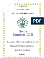 Download Makalah Sistem Pemerintahan by Heru Gyant SN89241448 doc pdf