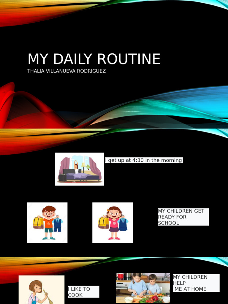 My Daily Routine | PDF