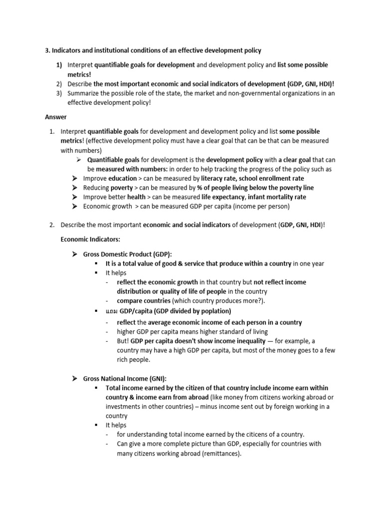3 Indicators - 250624 - 075826 | PDF | Gross Domestic Product | Human ...