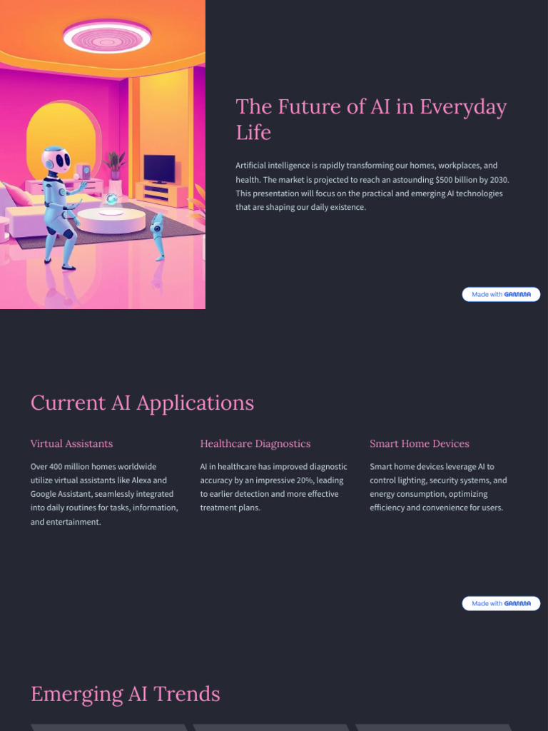 AI's Impact on Daily Life and Future | PDF | Artificial Intelligence ...