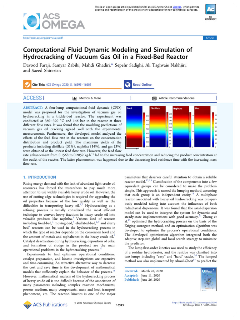 Computational Fluid Dynamic Modeling and Simulation | PDF | Cracking ...