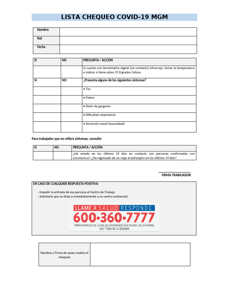 Chek List | PDF
