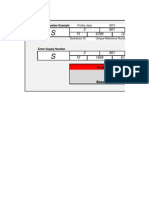 Supply Number Example: Product