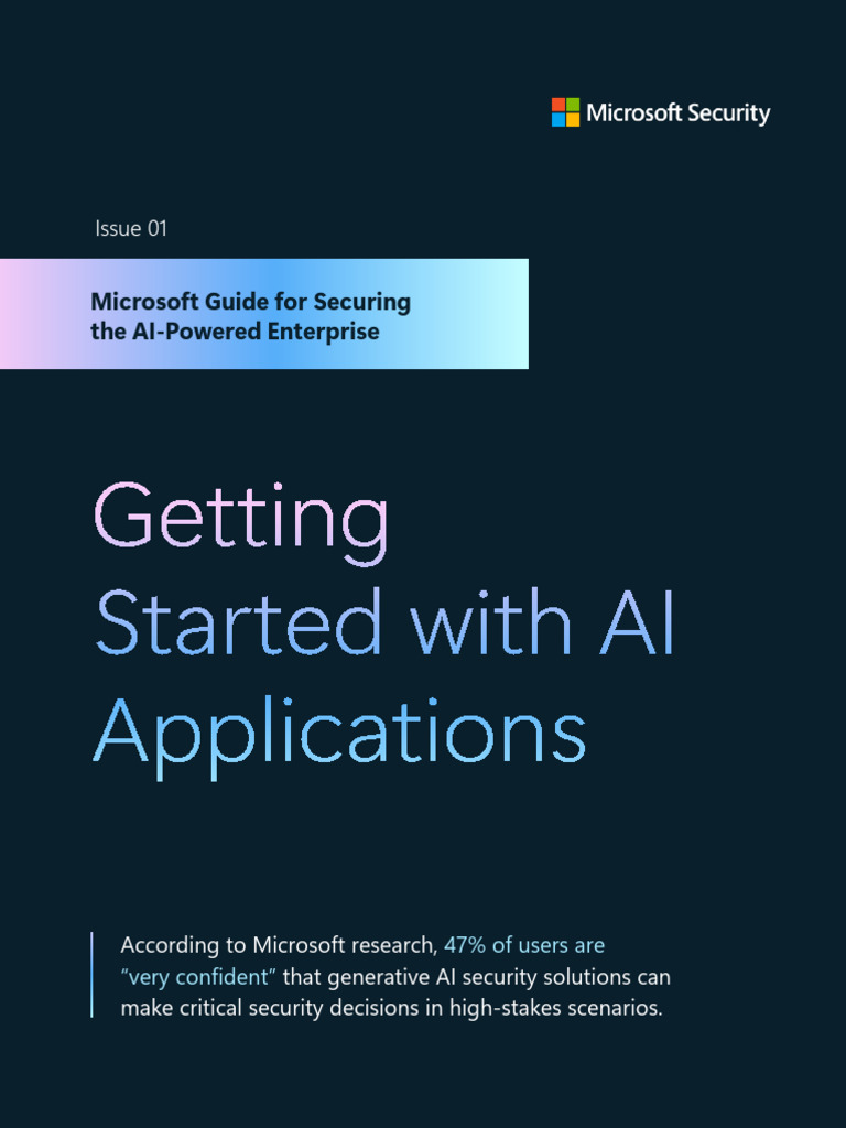 Securing AI Applications: A Microsoft Guide | PDF | Artificial ...
