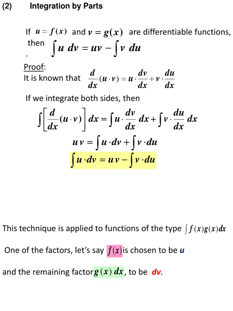 Integration Bypart