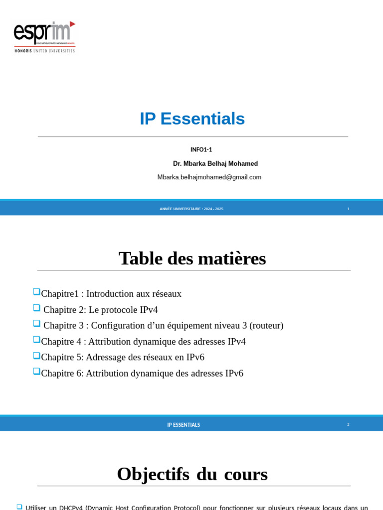 Configuration et fonctionnement DHCPv4 | PDF | Adresse IP ...