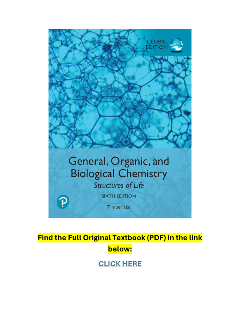 General, Organic, and Biological Chemistry 6th Edition | PDF ...