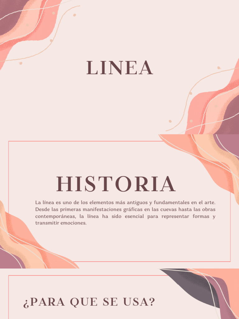 La Importancia de la Línea en el Arte | PDF