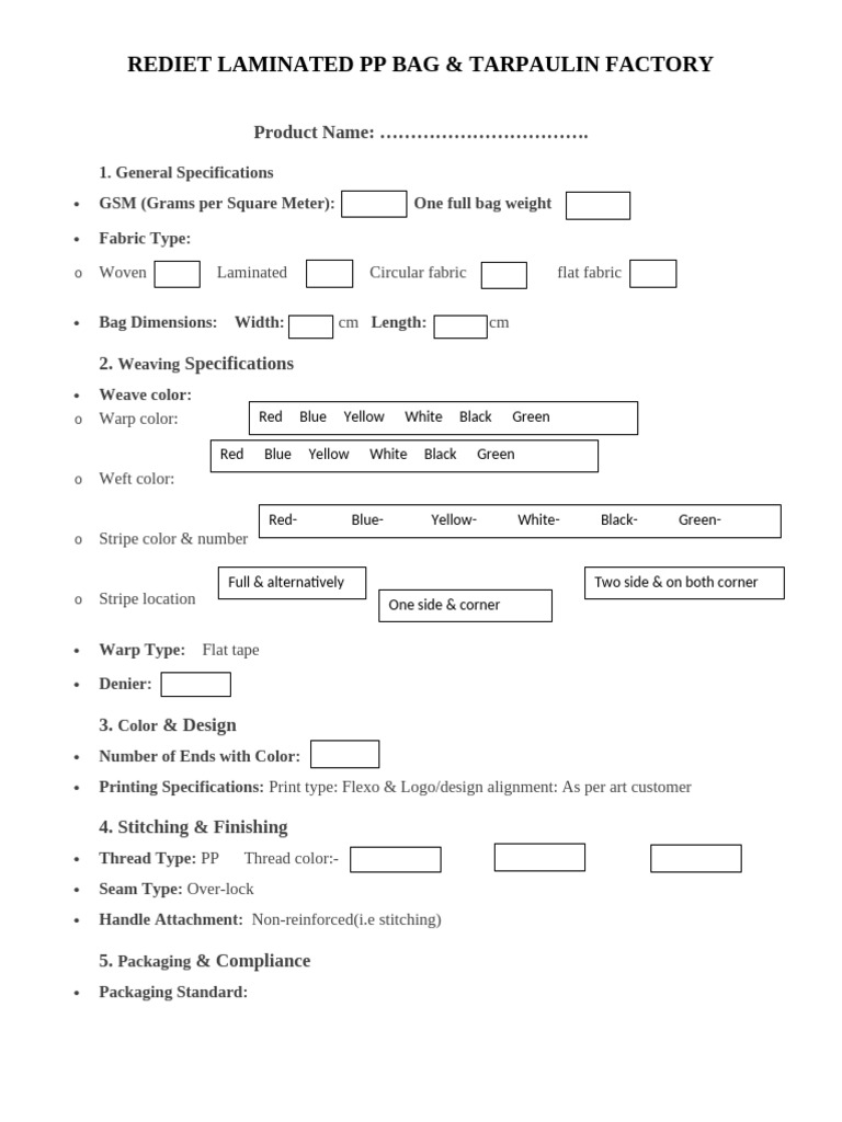 Qaulity Tag | PDF