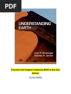 Understanding Earth 7th Edition by John Grotzinger | PDF | Rock