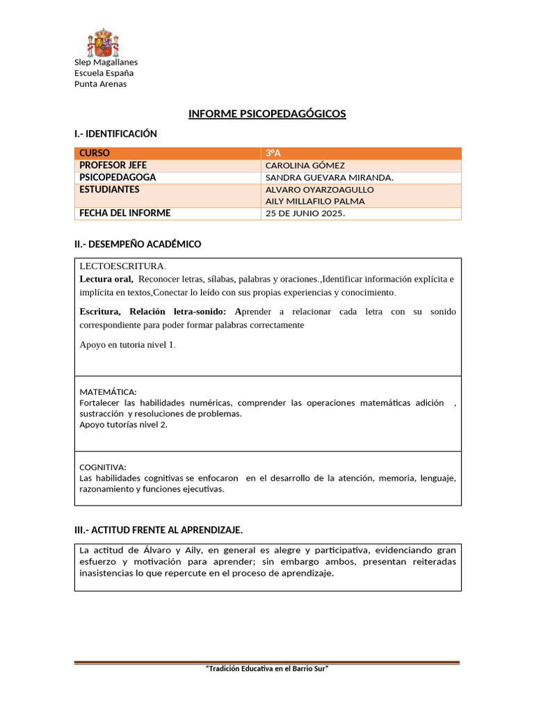 Formato PSP 3a | PDF