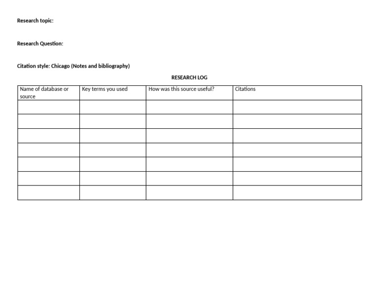 Research Log | PDF