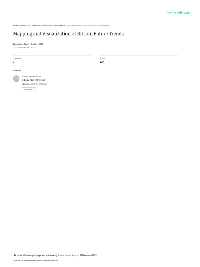 Bitcoin Future Trends Visualization | PDF | Cryptocurrency | Futures ...