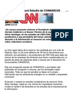 CNN Chile Censuró Estudio de CONADECUS[1]