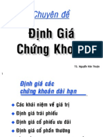 Chuyên đề định giá chứng khoán