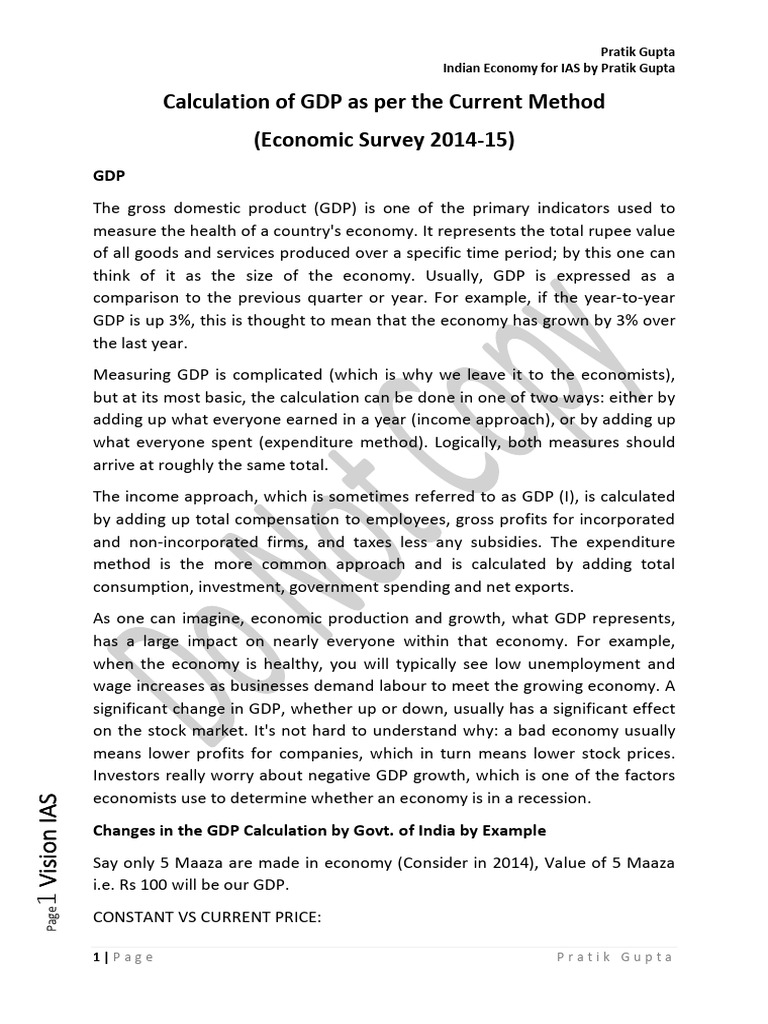 7939 1 GDP Calculation | PDF | Gross Domestic Product | Government Spending