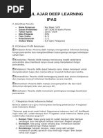 Modul Ajar Deep Learning IPAS UKIN Kelas 4 SD | PDF