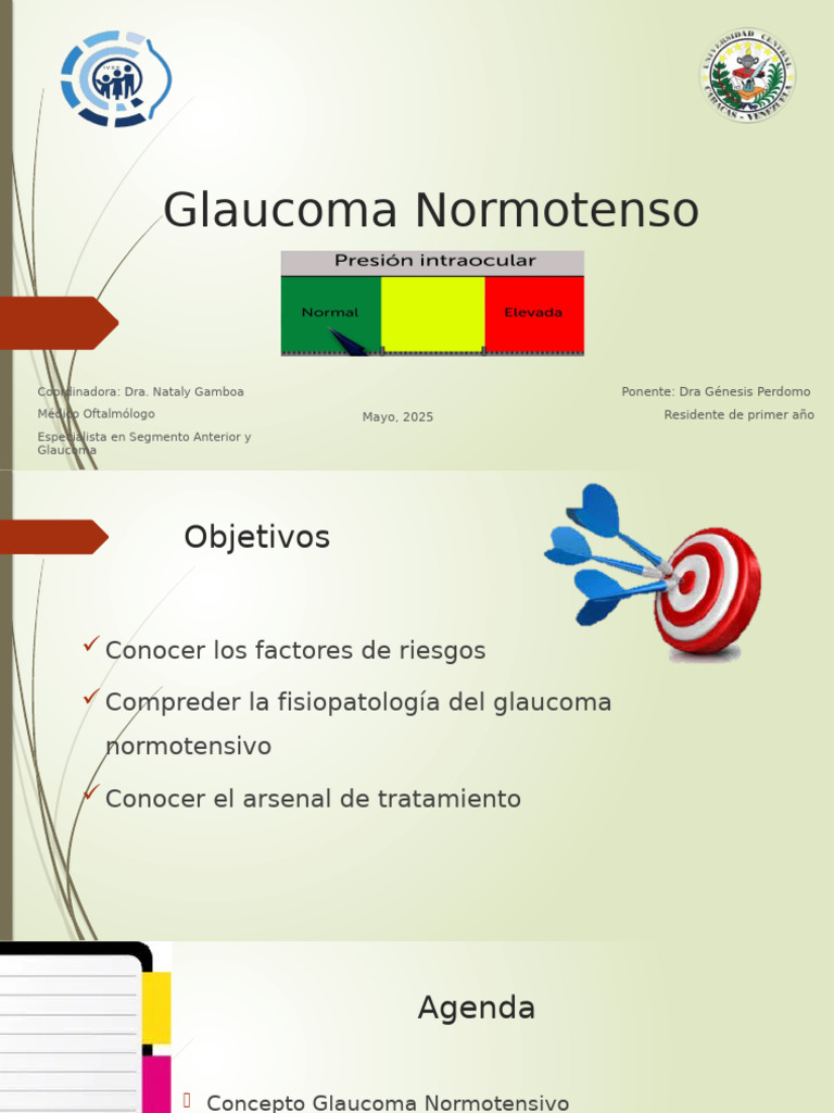 Glaucoma Normotenso | PDF | Glaucoma | Endotelio