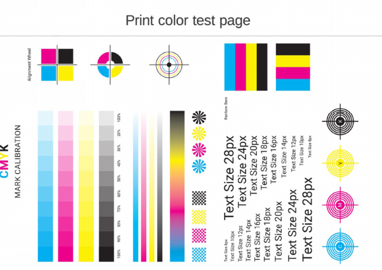 Printer Color Test Page | PDF