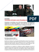 Caso Joaquín Pérez: Terrorismo de Estado Contra Periodismo Del Pueblo
