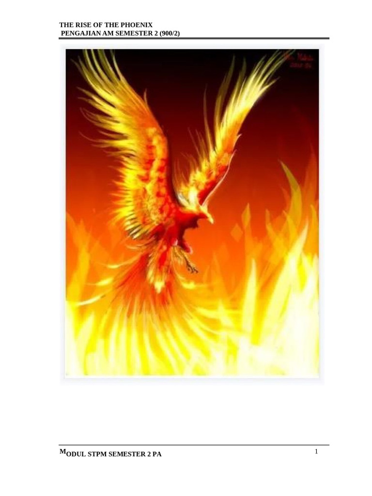 Modul The Rise of Phoenix From The Ashes - Pengajian Am STPM Sem 2 ...
