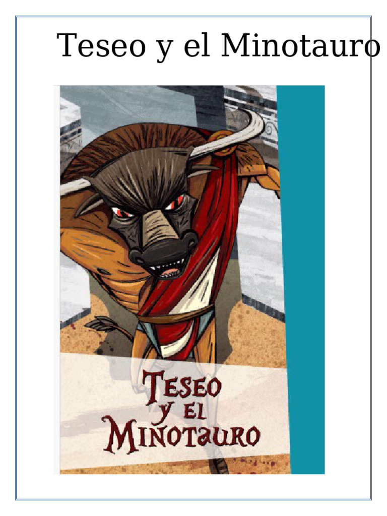 Mito de Teseo y el Minotauro: Actividades | PDF | Minotauro | Teseo