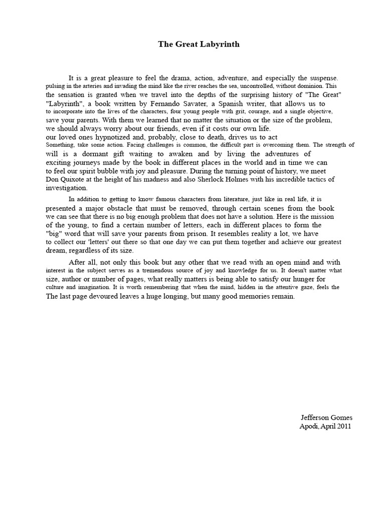 Great Labyrinth | PDF
