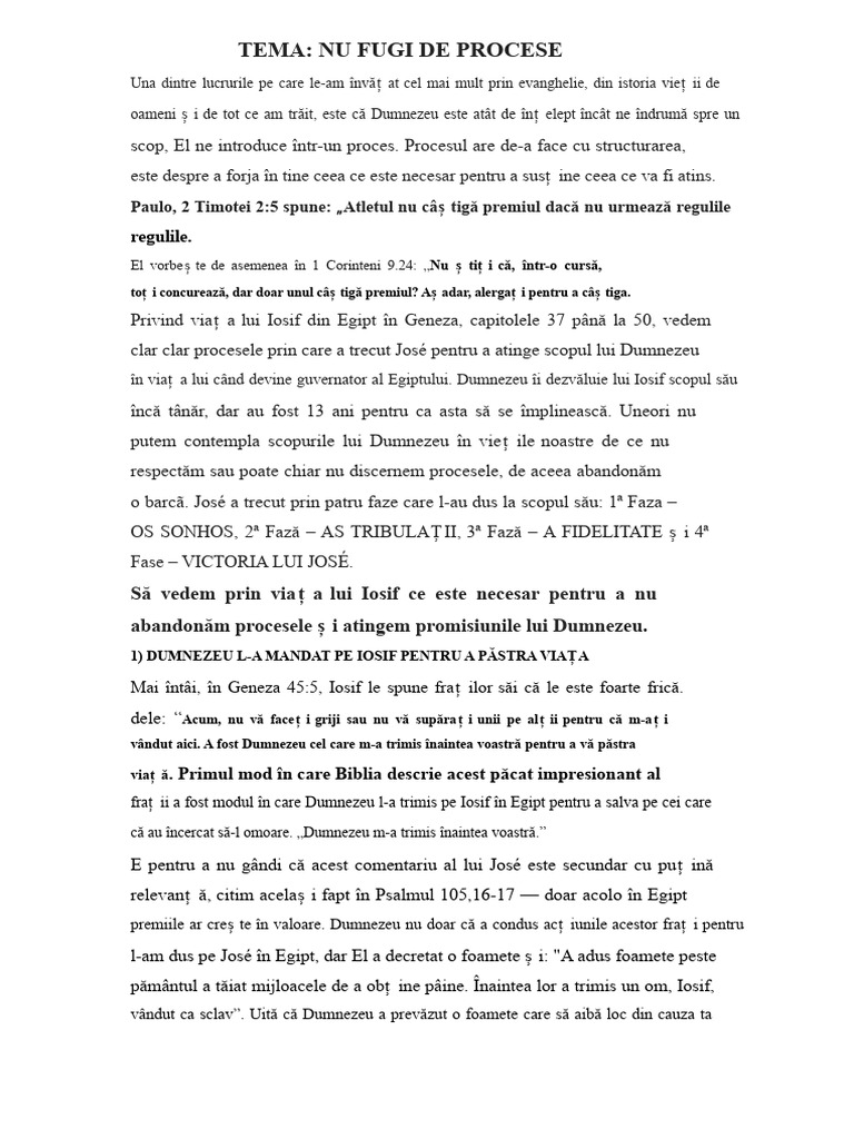 Nu Fugi de Procese | PDF