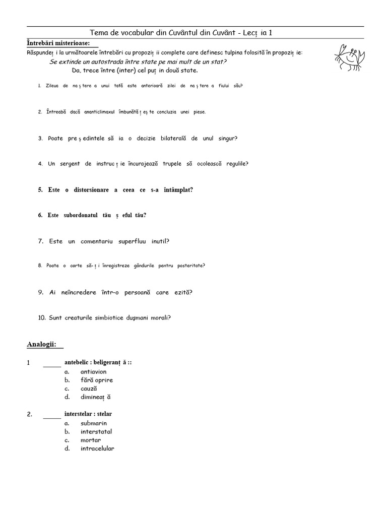 Cuvântul Din Cuvânt | PDF