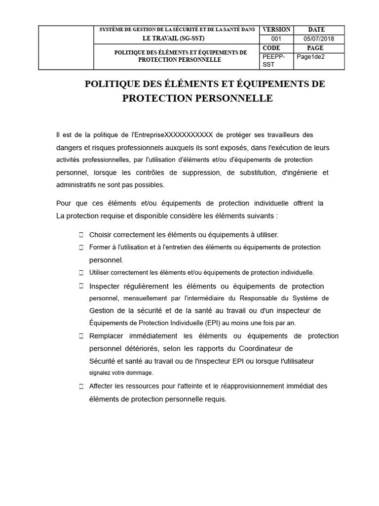 politique-sur-les-quipements-de-protection-pdf-s-curit