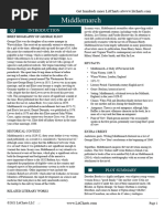 Middlemarch Character Chart | PDF | Middlemarch | Realist Novels