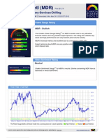 Stock Research Report for MDR as of 3/26/2012 - Chaikin Power Tools