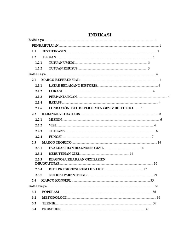 Praktik Nutrisi Klinis di Rumah Sakit | PDF