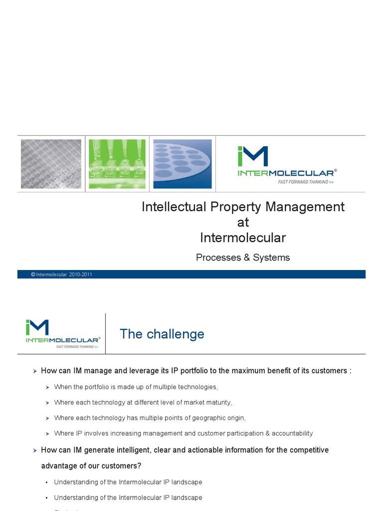IP Management at IMI | PDF | Intellectual Property | Cloud Computing