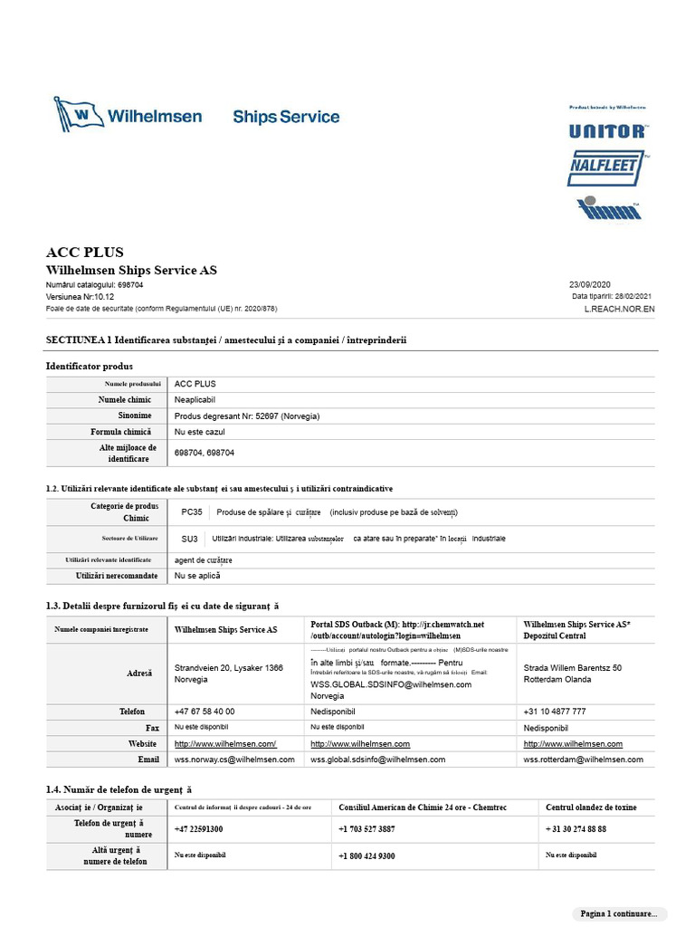 Acc Plus 25 LTR | PDF